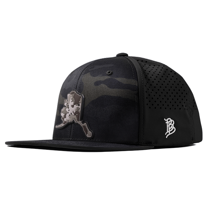 Alaska Camo PVC Flat Performance Hat