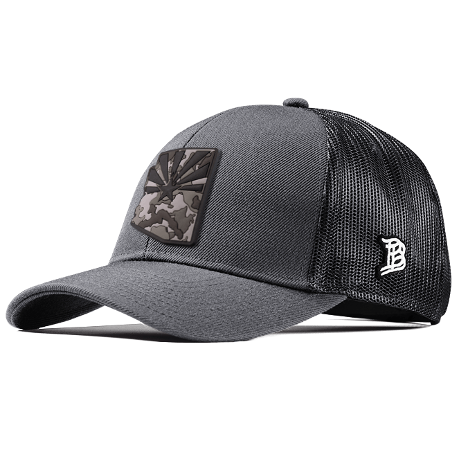 Arizona Camo Flexfit Snapback Trucker Back CURVED