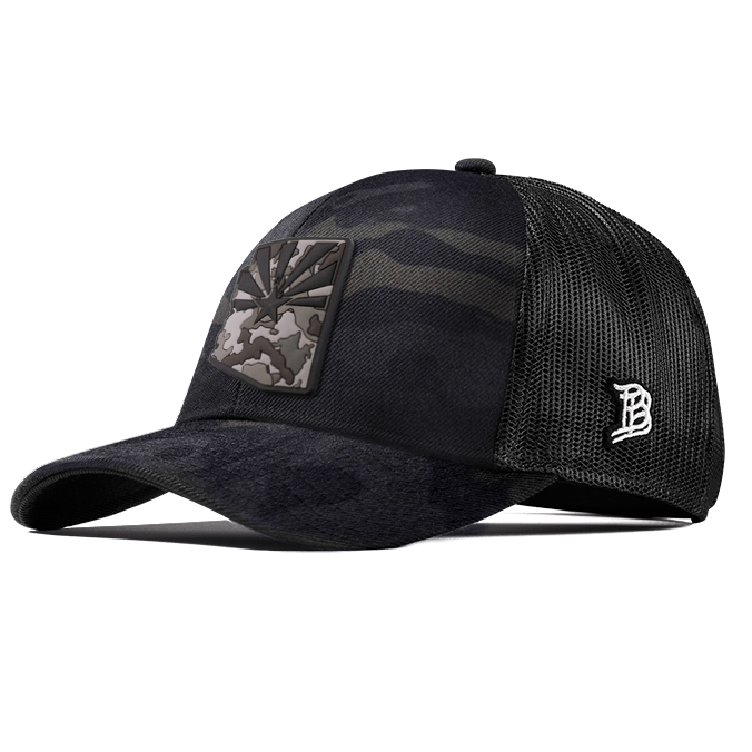 Arizona Camo Flexfit Snapback Trucker Back CURVED