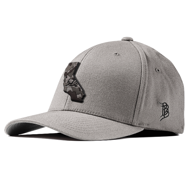 California Camo PVC Flexfit Fitted