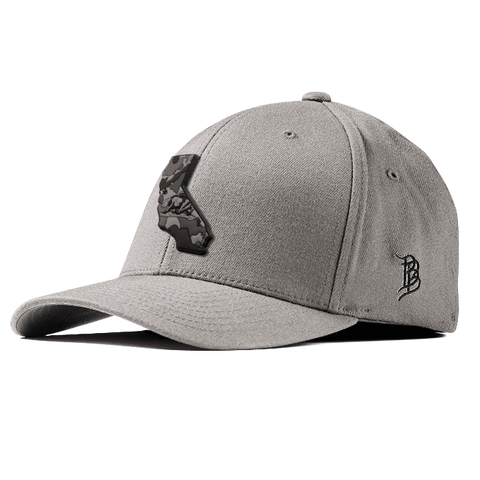 California Camo PVC Flexfit Fitted