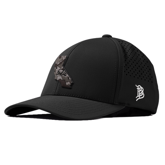California Camo PVC Curved Performance Hat