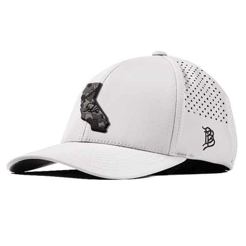 California Camo PVC Curved Performance Hat