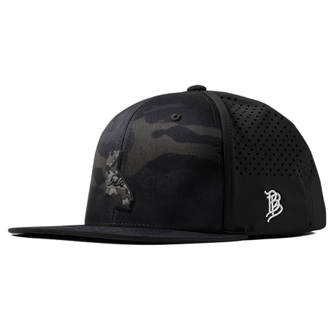 California Camo PVC Flat Performance Hat