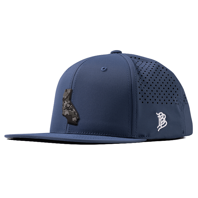 California Camo PVC Flat Performance Hat