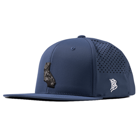 California Camo PVC Flat Performance Hat