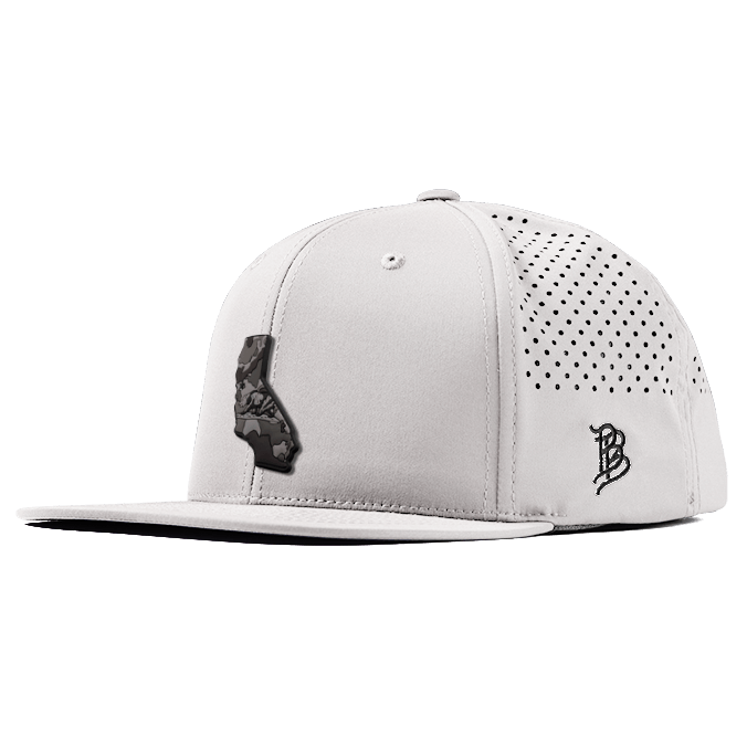 California Camo PVC Flat Performance Hat