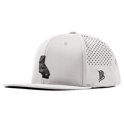 California Camo PVC Flat Performance Hat