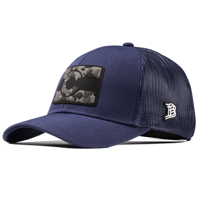 Colorado Camo Flexfit Snapback Trucker Back CURVED