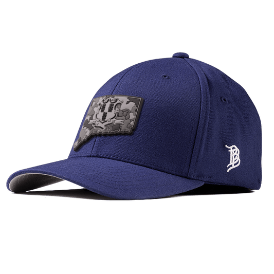 Connecticut Camo PVC Flexfit Fitted