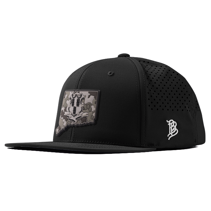 Connecticut Camo PVC Flat Performance Hat