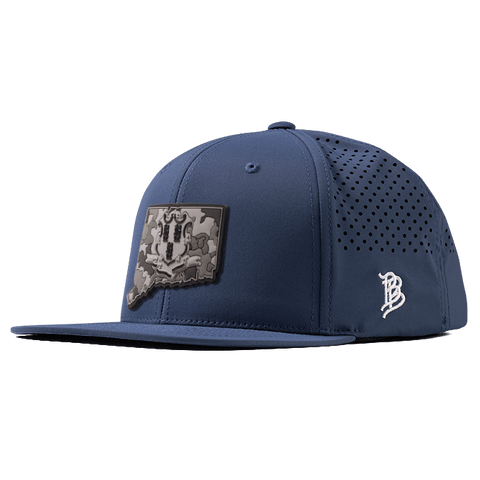 Connecticut Camo PVC Flat Performance Hat