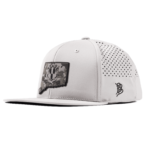 Connecticut Camo PVC Flat Performance Hat