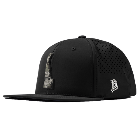 Delaware Camo PVC Flat Performance Hat