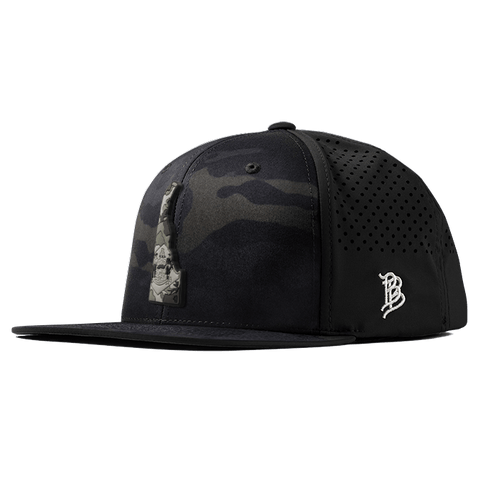 Delaware Camo PVC Flat Performance Hat