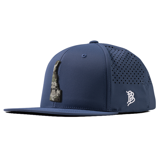 Delaware Camo PVC Flat Performance Hat