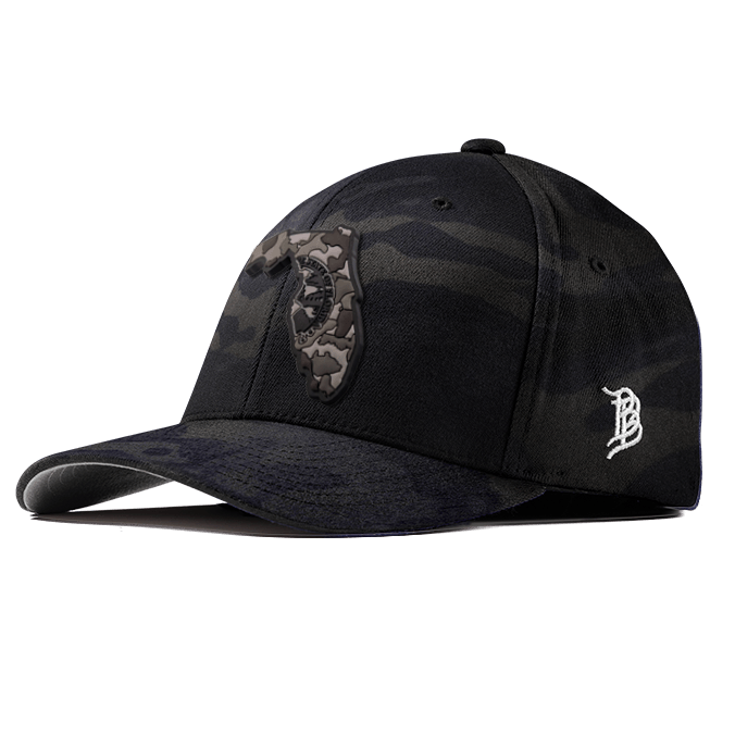 Florida Camo PVC Flexfit Fitted