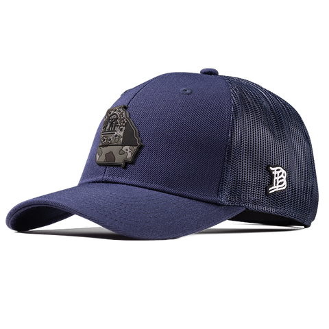 Georgia Camo PVC Curved Trucker