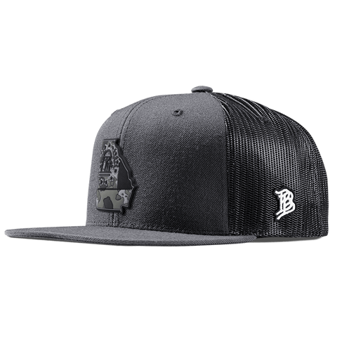 Georgia Camo PVC Flat Trucker