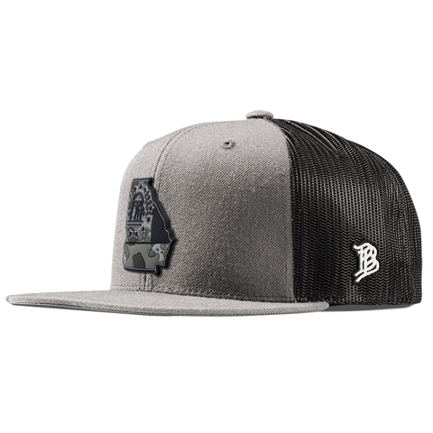 Georgia Camo PVC Flat Trucker