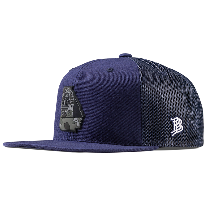 Georgia Camo PVC Flat Trucker
