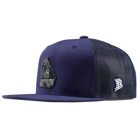 Georgia Camo PVC Flat Trucker