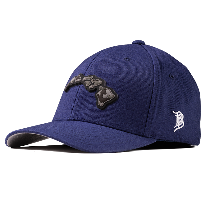 Hawaii Camo PVC Flexfit Fitted