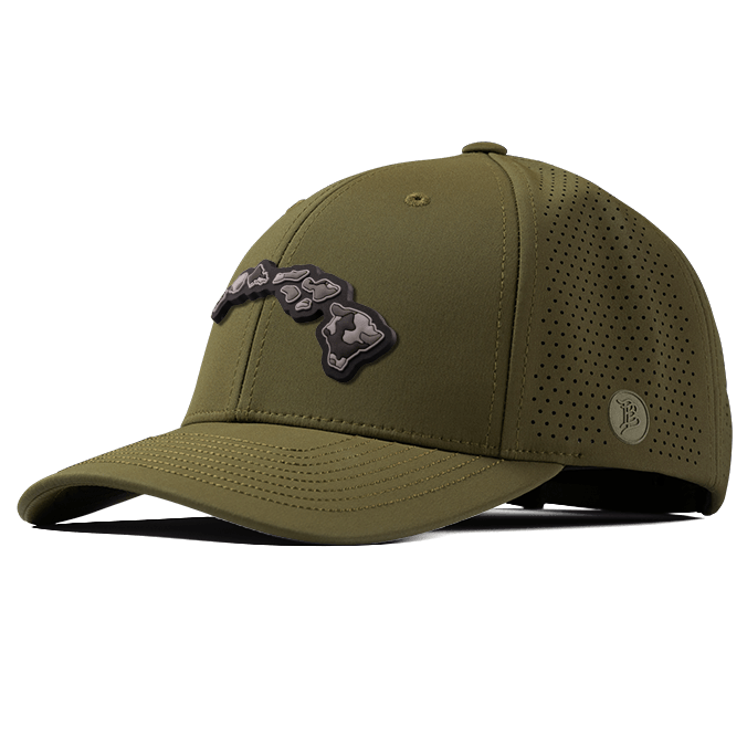 Hawaii Camo PVC Elite Curved