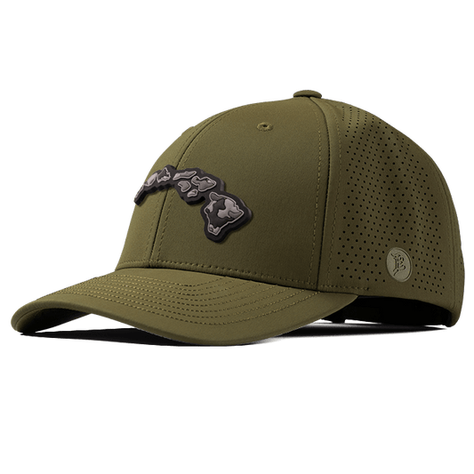 Hawaii Camo PVC Elite Curved