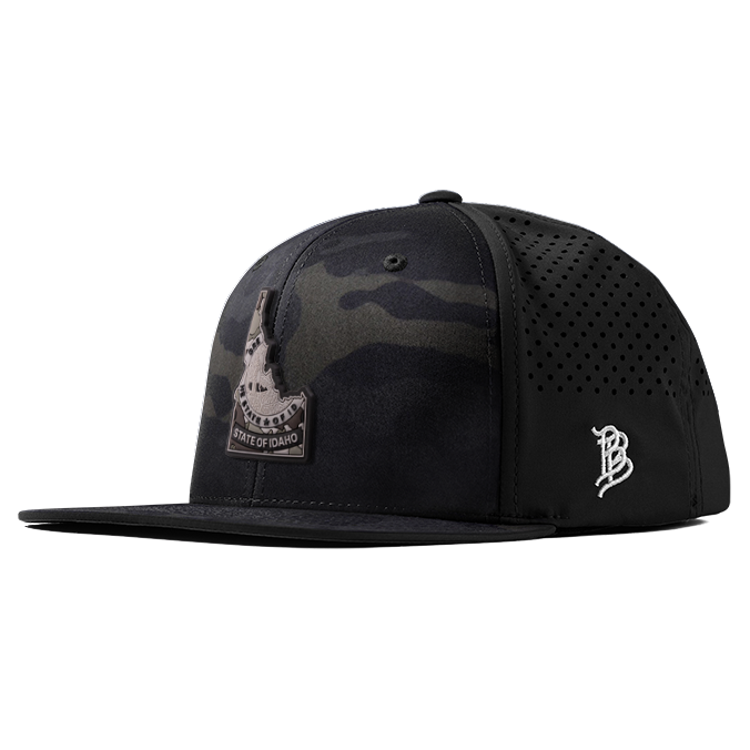 Idaho Camo PVC Flat Performance Hat