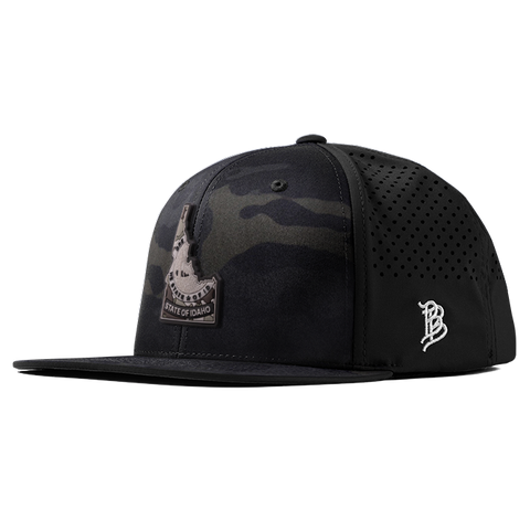 Idaho Camo PVC Flat Performance Hat