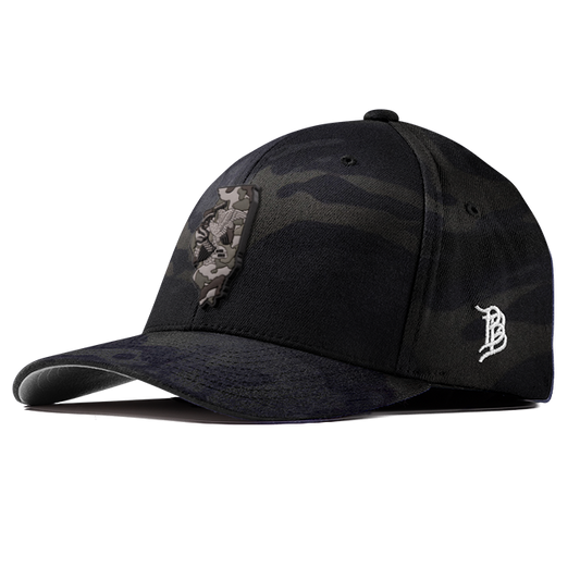 Illinois Camo PVC Flexfit Fitted