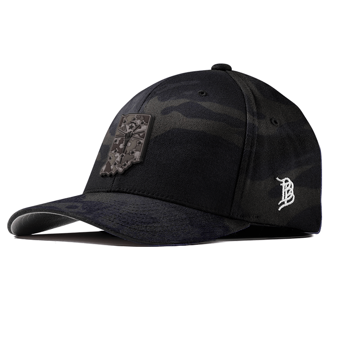 Indiana Camo PVC Flexfit Fitted