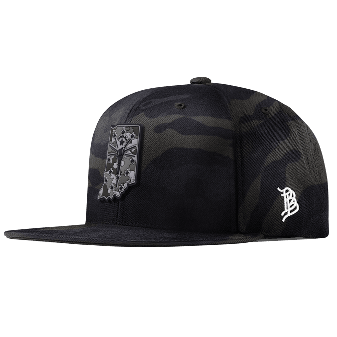 Indiana Camo PVC Classic Snapback