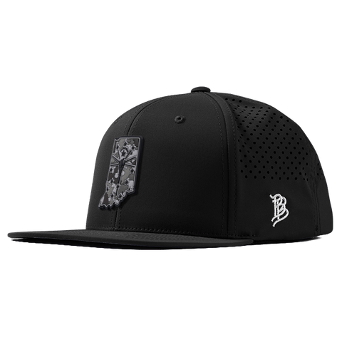 Indiana Camo PVC Flat Performance Hat