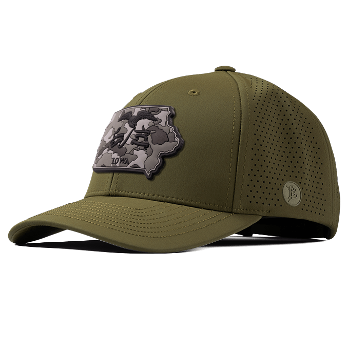 Iowa Camo PVC Elite Curved