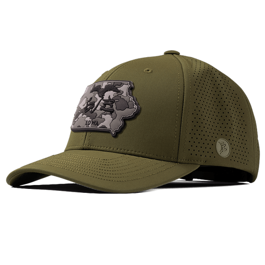 Iowa Camo PVC Elite Curved
