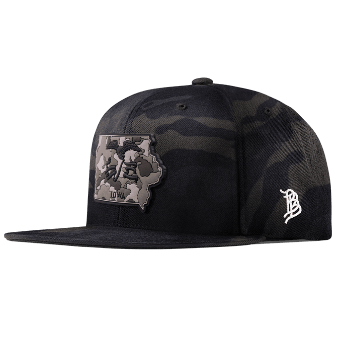 Iowa Camo PVC Classic Snapback