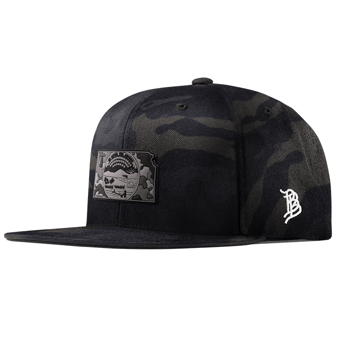 Kansas Camo PVC Classic Snapback