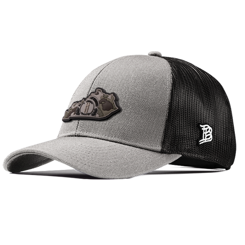 Kentucky Camo Flexfit Snapback Trucker Back CURVED