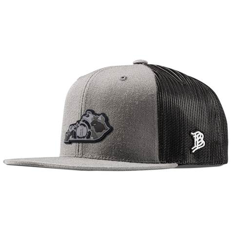 Kentucky Camo PVC Flat Trucker