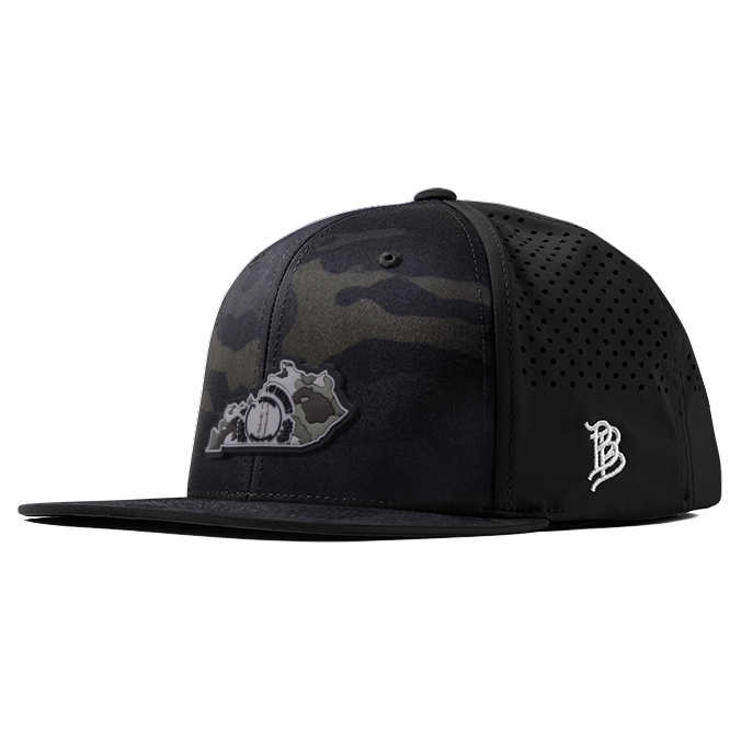 Kentucky Camo PVC Flat Performance Hat