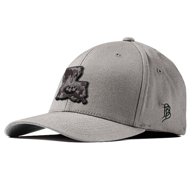 Louisiana Camo PVC Flexfit Fitted