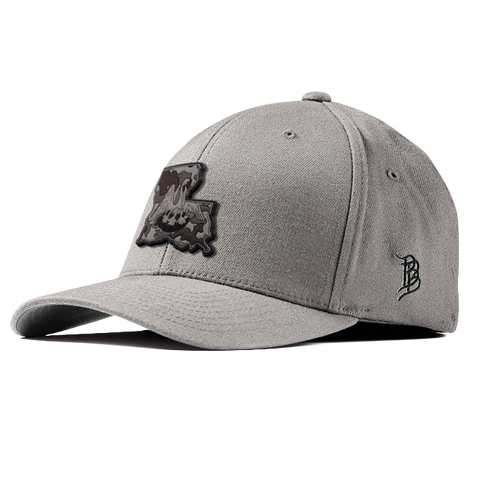 Louisiana Camo PVC Flexfit Fitted