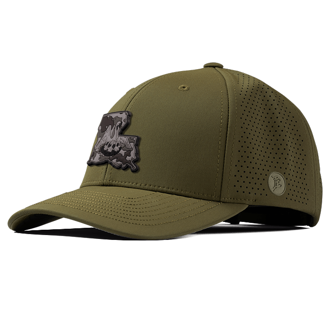 Louisiana Camo PVC Elite Curved