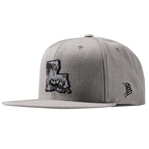 Louisiana Camo PVC Classic Snapback