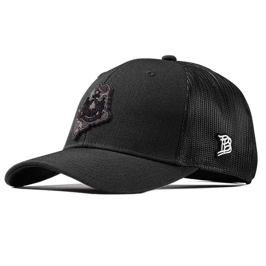 Maine Camo PVC Curved Trucker