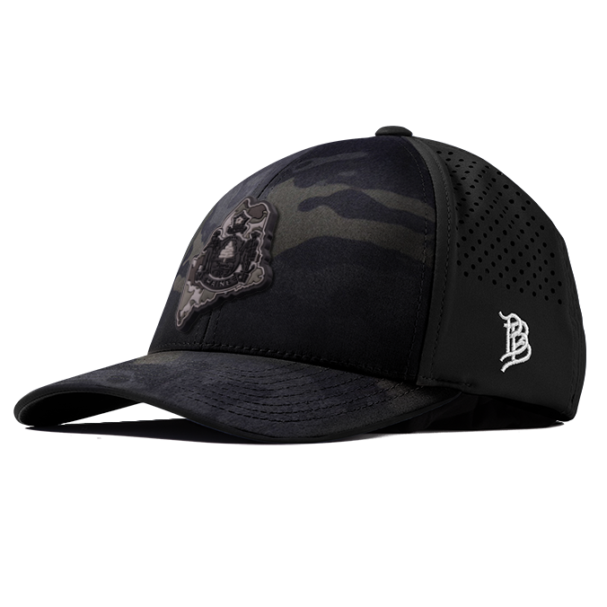 Maine Camo PVC Curved Performance Hat