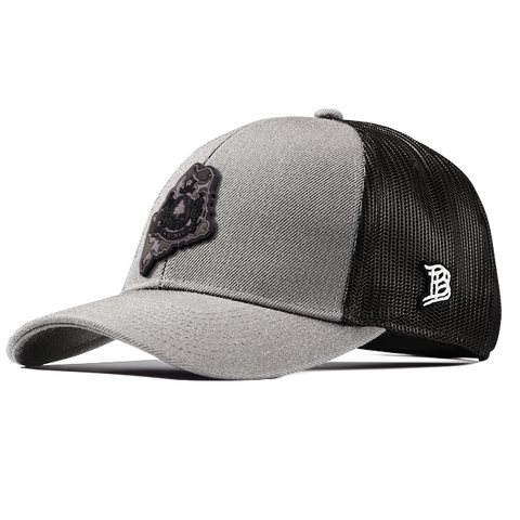 Maine Camo Flexfit Snapback Trucker Back CURVED