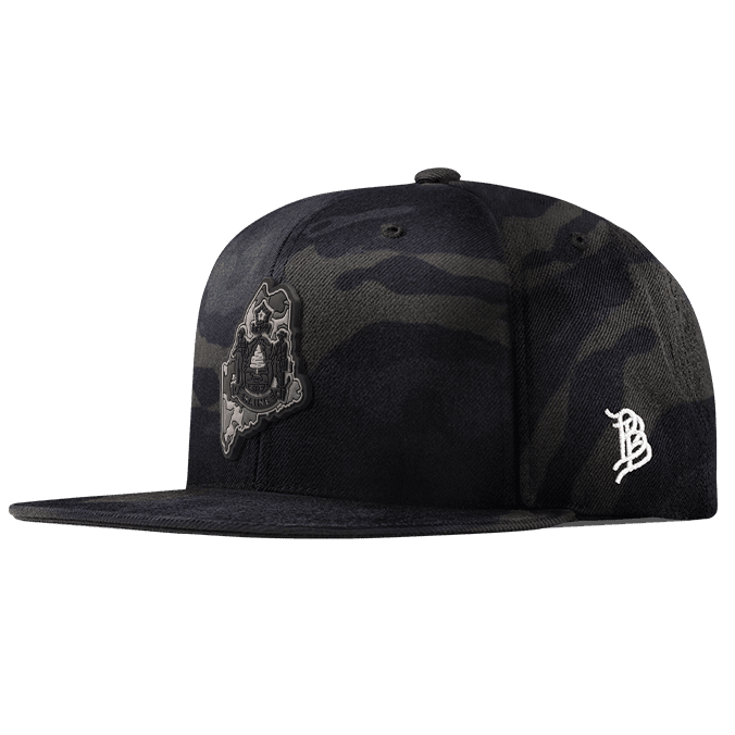 Maine Camo PVC Classic Snapback